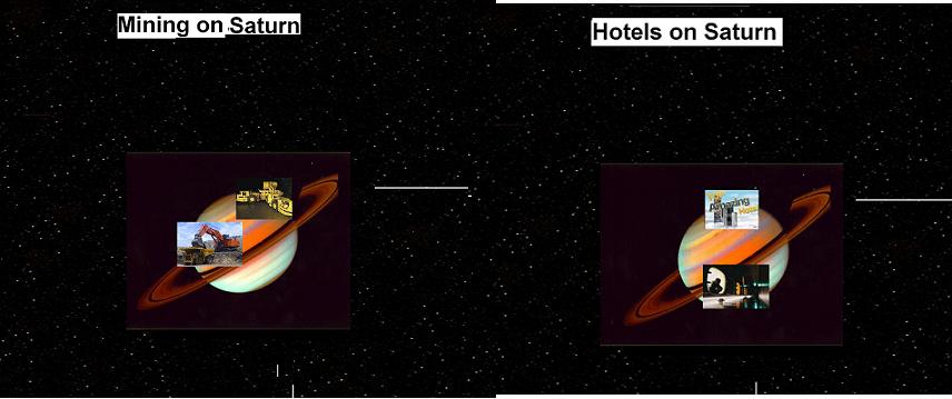 Mining on Saturn